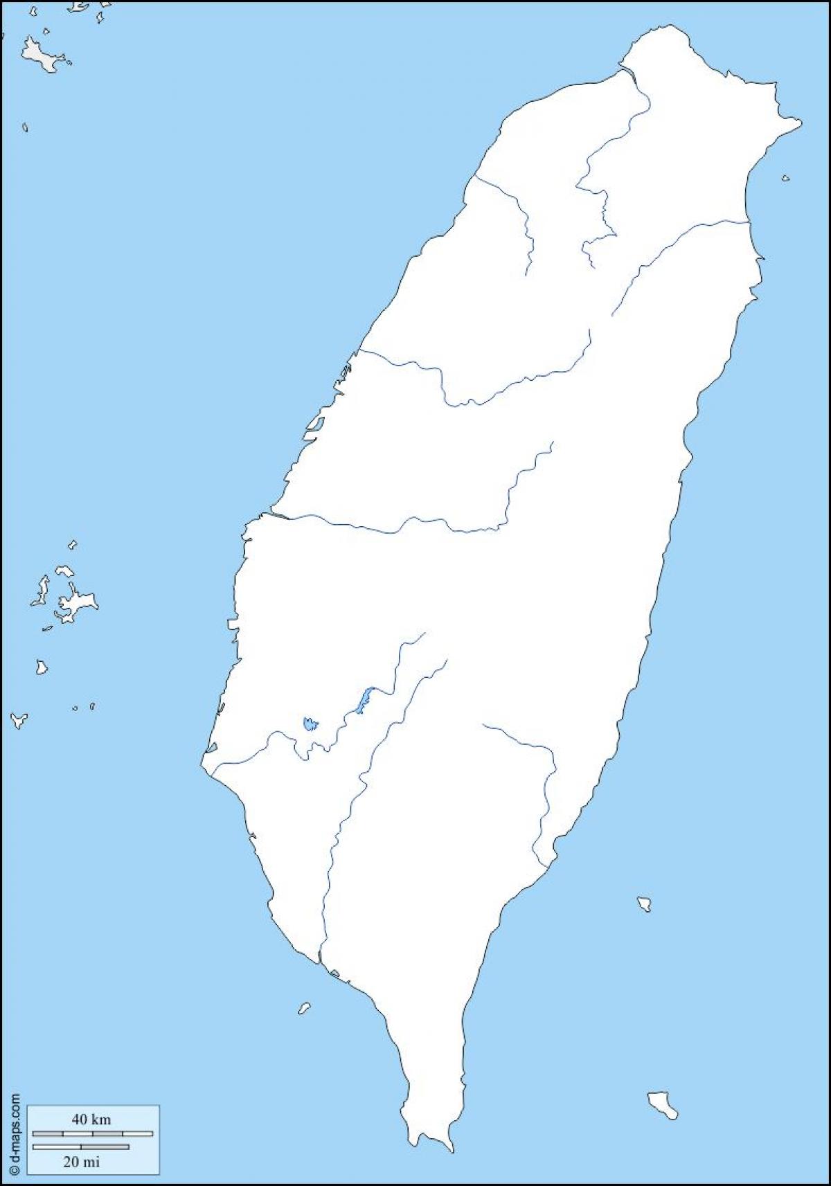 Karta Tajvan krug