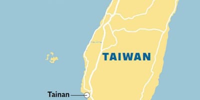 Tajvan tainan karti